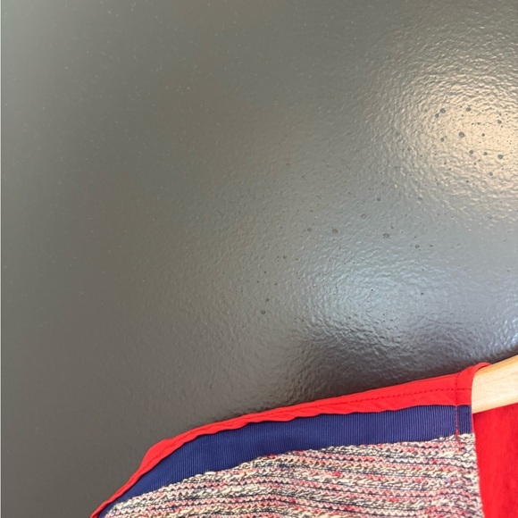 Sachin + Babi S EUC ribbon Red and Blue Blouse - Picture 7 of 16